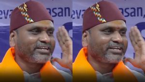 திடீர் தொப்பி ஏன்? மத்திய இணையமைச்சர் எல் முருகன் சிரித்தபடி சொன்ன பதில்! பின்னணி