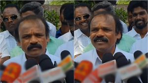 'என்னை சிக்க வைக்க முயற்சி'.. உண்மை என்ன.. வேலூர் அருகே அரசு விழாவில் பூவை ஜெகன்மூர்த்தி பேட்டி 