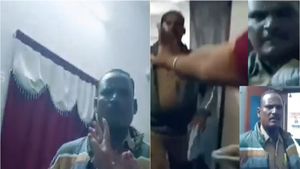 திருவள்ளூரில் கர்ப்பிணி உள்ளிட்ட 3 பெண்களை தாக்கிய தலைமை காவலர்.. அதிரடியாக பணியிடை நீக்கம்