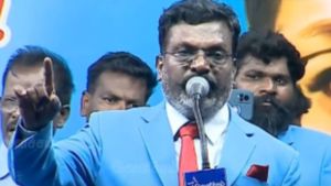 “எங்களை நோக்கி அதிகாரம் வரும்; எங்களை நோக்கி நாற்காலிகள் வரும்”.. திருச்சியில் திருமாவளவன் சூளுரை!