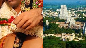 திருவண்ணாமலையில் திருமணமான மறுநாளே கணவனுக்கு மனைவி தந்த ட்விஸ்ட்.. உடன் இருந்து நண்பன் செய்த துரோகம்