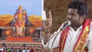 5 லட்சம் பேர் கூடியிருக்காங்க! இது ஆட்சியாளர்களுக்கு எச்சரிக்கை.. முருகன் மாநாட்டில் அண்ணாமலை ஆவேசம்