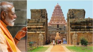 கங்கை நீரில் அபிஷேகம்.. மெய் மறந்து தியானத்தில் ஆழ்ந்த பிரதமர் மோடி!