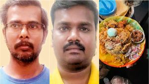 கோவை ஆர்எஸ்புரத்தில் உள்ள பிரபல ஓட்டலில் பிரியாணியில் பல்லியை போட்ட கும்பல்.. சிக்கியது எப்படி 