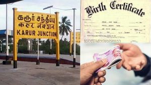 கரூர் தாசில்தார் சவுந்தரவல்லி! பௌத்ராவை பவித்ரானு மாற்ற ரூ 5 ஆயிரம் கேட்ட கொடுமை! சிக்க வைத்த ரேவதி