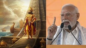 ”ராஜராஜ சோழன், ராஜேந்திர சோழனுக்கு தமிழ்நாட்டில் சிலை..” கங்கைகொண்ட சோழபுரத்தில் அறிவித்த மோடி