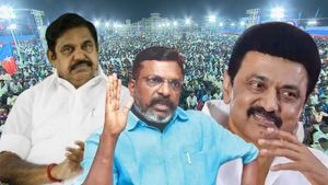 இருக்கு ஆனா இல்லை.. அதிமுக, திமுக பலவீனமாக இருக்கா? சுற்றி வளைத்துப் பேசிய விசிக திருமாவளவன்!