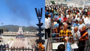 Tirupati: பெருமாளுக்கு உகந்த வியாழக்கிழமையில்! திருப்பதி ஏழுமலையானை தரிசிக்க 24 மணி நேரமா?
