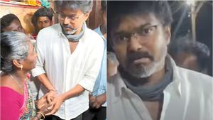 விஜய் ரகசிய வருகையின் பின்னணி.. சென்னை டூ திருச்சி- திருப்புவனம், 130 கிமீக்கு ரூட்டை மாற்றியது ஏன்?
