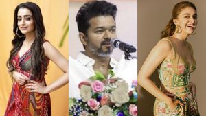 திரிஷாவுடன் சுற்றலாமா? கீர்த்தி சுரேஷுடன் சுற்றலாமா? விஜயை கடுமையாக தாக்கிய திமுக எம்எல்ஏ.. மோதல் 