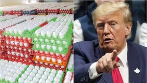 திருப்பூரை தொடர்ந்து நாமக்கல்லுக்கும் பேரிடி.. கால் வைக்கும் இடமெல்லாம் கண்ணிவெடி வைக்கும்  டிரம்ப்