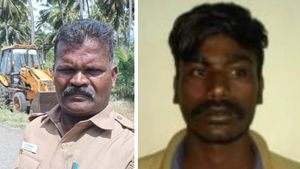 திருப்பூர் என்கவுண்ட்டரில் பலியான மணிகண்டன்.. சொந்த ஊருக்குள் உடலை அனுமதிக்க மறுத்த கிராம மக்கள்!