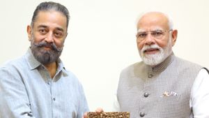 பிரதமர் மோடி உடன் கமல்ஹாசன் இன்று திடீர் சந்திப்பு.. முக்கிய கோரிக்கை இதுதானாம்!