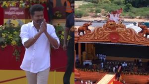 TVK Madurai Maanadu LIVE:ஸ்டாலின் அங்கிள் - வெரி ராங்க் அங்கிள் - விஜய் பேச்சு