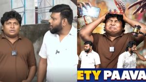 வீடியோவை தூக்குங்க! கோபி - சுதாகர் பரிதாபங்கள் யூடியூப் சேனல் மீது கோவை கமிஷனர் அலுவலகத்தில் புகார்