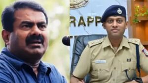 சீமான் மனுவுக்கு பதிலளிக்க திருச்சி சரக டிஐஜி வருண்குமாருக்கு அவகாசம்.. ஐகோர்ட் கிளை உத்தரவு!