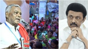 தூய்மை பணியாளர்கள் கைது.. “கூட்டணி என்பதால் அனைத்தையும் ஆதரிக்க முடியாது” - பெ.சண்முகம் 