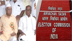 வாக்கு திருட்டு புகார்! தேர்தல் ஆணைய அலுவலகம் நோக்கி பேரணி.. இந்தியா கூட்டணி எம்பிக்கள் முடிவு!