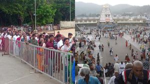விநாயகர் சதுர்த்தியன்று! திருப்பதி ஏழுமலையான் கோயிலில் கூட்டம் குறைவு! வெறும் ரூ 3 கோடிதானா?
