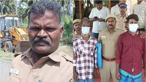 திருப்பூர் அருகே தலை துண்டிக்கப்பட்ட எஸ்ஐ, என்கவுண்ட்டர் ..  2 உயிர் போக காரணமான பிரச்சனை என்ன?