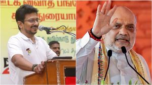  உதயநிதி ஸ்டாலினால் ஒருநாளும் முதல்வராக வர முடியாது.. நெல்லையில் கொந்தளித்த அமித்ஷா
