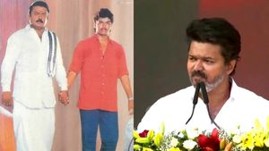 விஜயகாந்த் என் அண்ணன்.. எம்ஜிஆரையும் உள்ளே இழுத்து மதுரை மாநாட்டில் உணர்ச்சி பொங்க பேசிய விஜய்!