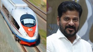 இனி லஞ்சுக்கு ஹைதராபாத் போயே பிரியாணி சாப்பிடலாம் சென்னை கைஸ்! புல்லட் ரயிலுக்கு தெலங்கானா சிஎம் ஓகே 