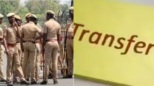  மதுவிலக்கு பிரிவு போலீசார் 28 பேர் கூண்டோடு இடமாற்றம்.. வேலூர் எஸ்.பி அதிரடி! என்ன பின்னணி?