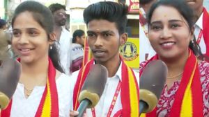  விஜய்க்காக சாப்பாடு, தண்ணீர் இல்லாமல் நிற்கிறோம்.. வரிசையில் நின்று ஓட்டுபோட மாட்டோமா! தவெக தொண்டர்