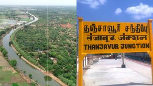 தஞ்சை கல்லணை கால்வாயில் மிதந்த சடலங்கள்.. கைக்குழந்தை, தாய் உள்பட 4 பேர் தற்கொலை