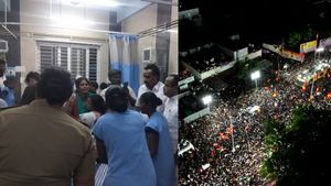விஜய் பேசியபோது ‛பவர்கட்’.. கூட்ட நெரிசல் ஏற்பட்டது எப்படி? சம்பவ இடத்தில் இருந்த பெண் சொன்ன தகவல்