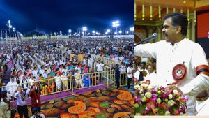 திருச்சியை திணறடித்த மதிமுக மாநில மாநாடு.. ஆவேசமாக பேசிய துரை வைகோ! ஆர்ப்பரித்த தொண்டர்கள்