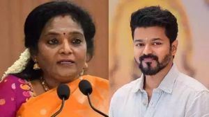 விஜய் ஒரு ஆக்டர்.. நாங்கள் டாக்டர்! எம்பி பதவிக்காக திமுக ஊதுகுழலாக மாறிய கமல்! தமிழிசை அட்டாக்!