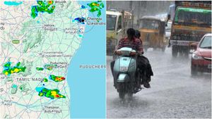 மயிலாடுதுறை டூ தேனி.. 10 மாவட்டங்களை பட்டியல் போட்ட வானிலை மையம்! கனமழை எச்சரிக்கை!