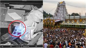 திருப்பதி ஏழுமலையான் கோயிலில் ரூ.100 கோடி கொள்ளை! உண்டியல் பணத்தை எண்ணும்போது திருட்டு? பகீர் வீடியோ