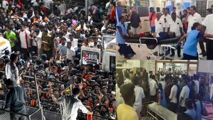 Karur Stampede Live: கரூர் கூட்ட நெரிசல்: விசாரணையைத் தொடங்கிய ஓய்வுபெற்ற நீதிபதி அருணா ஜெகதீசன்