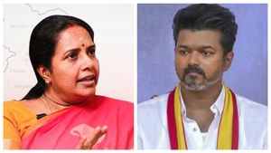 மீனவர் பிரச்சனையில் அப்டேட் ஆகாத விஜய்.. வானதி சீனிவாசன் விமர்சனம்