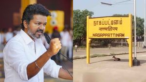 நாகப்பட்டினத்தில் நாளை விஜய் பிரச்சாரம்! மின்தடை செய்ய தவெக மனு