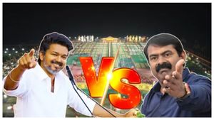 விஜயை தொடர்ந்து தரக்குறைவாக பேசும் சீமான்.. தவெகவினர் போலீஸில் புகார்
