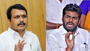 செந்தில் பாலாஜி இத்தனை பதட்டப்படுவதுதான் பலத்த சந்தேகம் எழுகிறது... அண்ணாமலை பதிவு 
