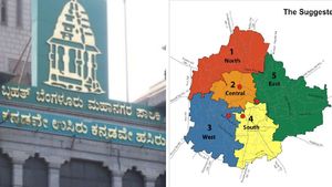 பெங்களூரில் உங்க மாநகராட்சி எது? மொத்தம் எத்தனை வார்டுகள்? 5 ஆக பிரிந்த BBMP.. முழு விவரம் இதோ