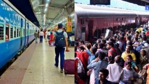சென்னை ரயிலில் முன்பதிவு பெட்டியில் நிற்க முடியாத கூட்டம்.. ஆம்பூர் ரயில் நிலையத்தில் தரமான சம்பவம்