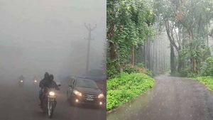 சேலம் ஏற்காட்டில் கொட்டி தீர்க்கும் மழை.. போகாதீங்க! சுற்றுலா வாகனங்களுக்கு தடை! 