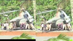 திடீரென உடைந்த ஹெலிபேட்.. சபரிமலை புறப்பட்ட ஜனாதிபதி முர்முவின் ஹெலிகாப்டர் தரையிறங்கியபோது சிக்கல்