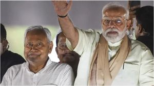 நிதிஷ்குமாரின் காலை வாரும் பாஜக? பீகாரில் 'பிளான் மகா'-வை அமல்படுத்த முடிவு! தப்புமா ஜேடியு?