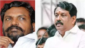 திமுக கூட்டணியிலிருந்து வெளியே வாங்க திருமாவளவன்! BJP-ல்தான் சமூகநீதி இருக்கிறது-நயினார் நாகேந்திரன்