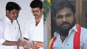 கரூர் விவகாரம்.. தவெக மேற்கு மாவட்டச் செயலாளர் மதியழகன், பவுன்ராஜ் ஜாமீனில் விடுவிப்பு! 