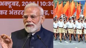 தியாகத்துக்கான உதாரணம் ஆர்எஸ்எஸ்.. ஆர்எஸ்எஸ் நூற்றாண்டு விழாவில் பிரதமர் மோடி பெருமை