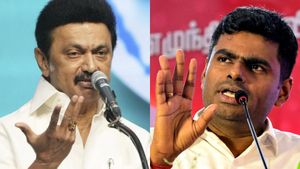  “உங்களுக்கு ஏன் இத்தனை பதற்றம்?” கரூர் சம்பவம் பற்றி முதல்வர் ஸ்டாலினுக்கு அண்ணாமலை கேள்வி