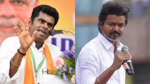 கரூர் கூட்ட நெரிசல் வழக்கில் விஜய்யை கைது செய்திருந்தால்..!  குறுக்கே வந்த அண்ணாமலை 